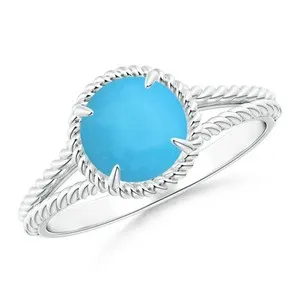 Authentic Celestial Azure: The Sacred Turquoise Harmony Ring
