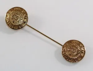 Authentic Vintage rare ST. JOHN COUTURE Gold Plated stick pin gold plated logo