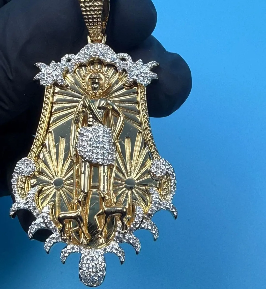 Authentic The Saint Lazarus Radiant Guardian Amulet