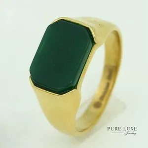 Authentic Verdant Veil: Green Jade Ring of Inner Harmony