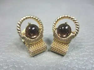 Authentic The Amber Luminary Solstice Cuff Links