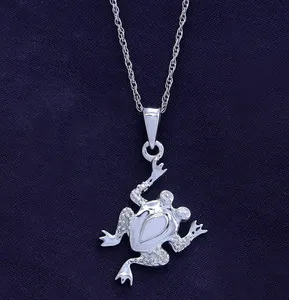 Authentic The Gilded Amphibian of Abundance: Diamond Frog Amulet