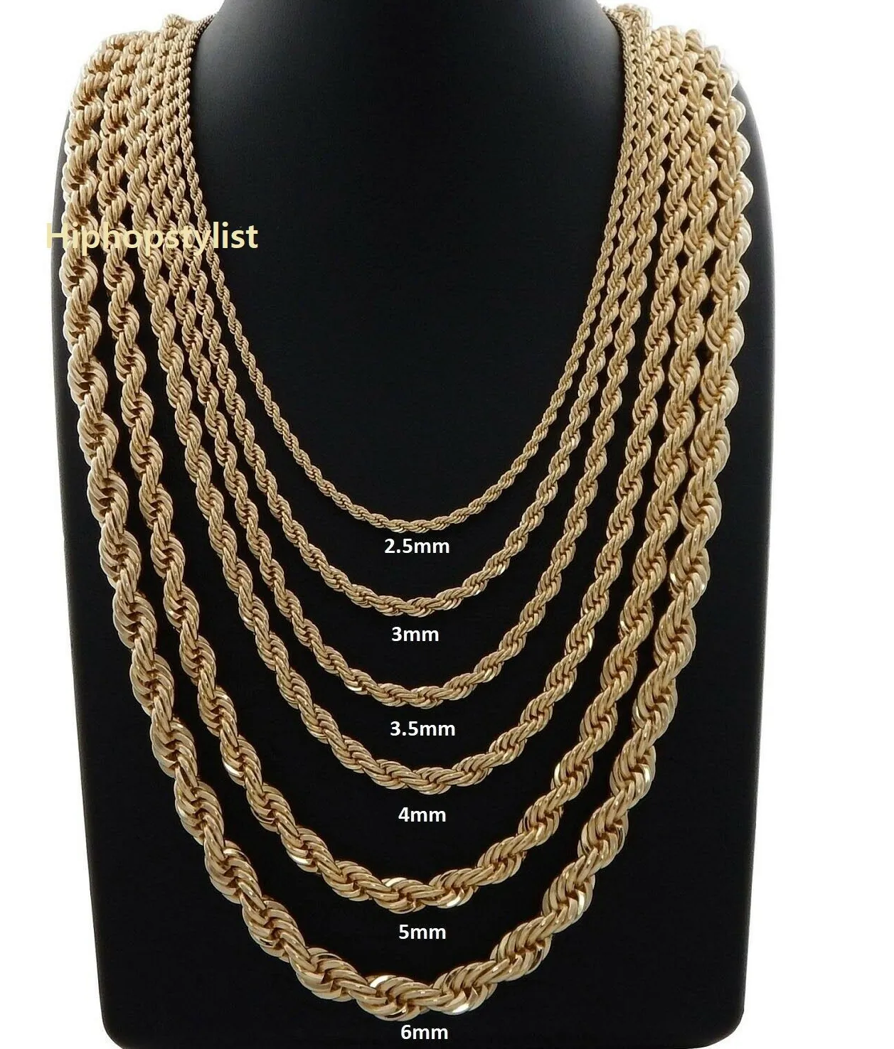 Authentic The Golden Path Rope Chain Amulet