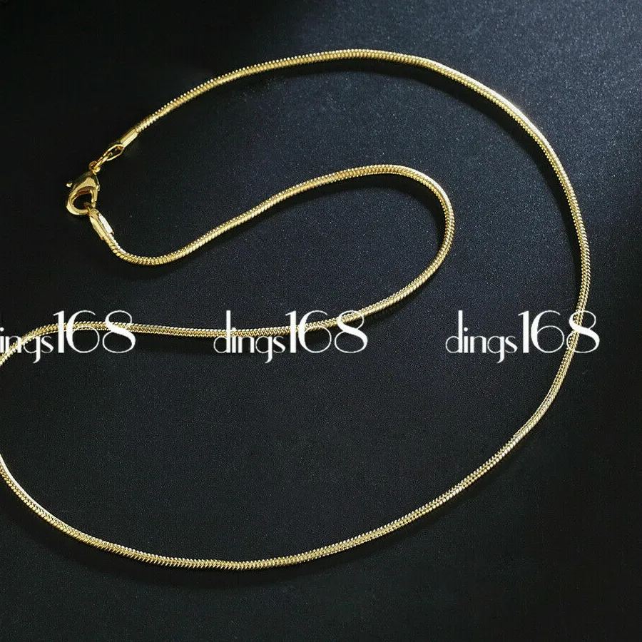 Authentic The Serpent of Eternal Flow: 18K Gold-Plated Liquid Chain