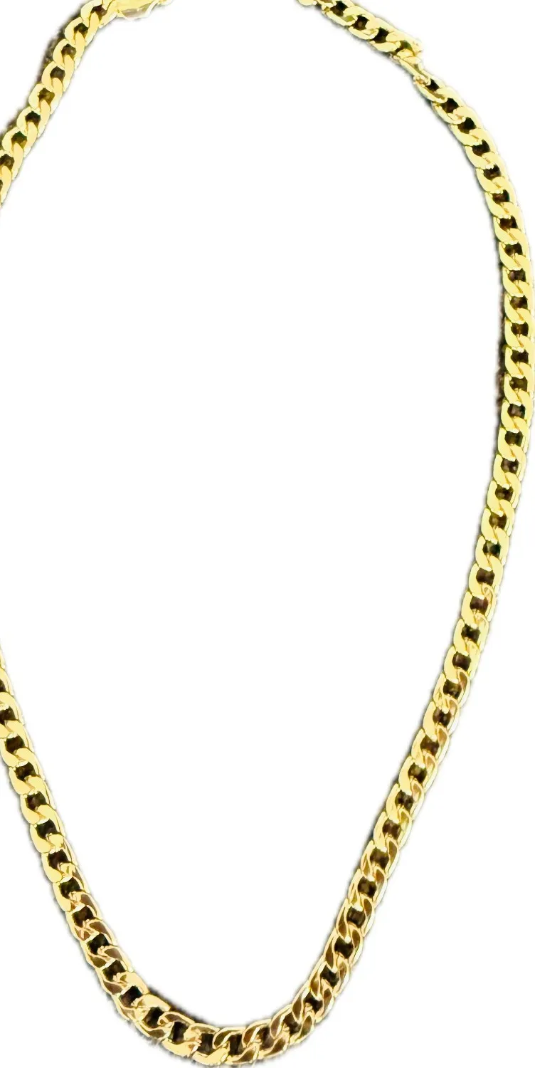 Authentic 18k gold plated chain
