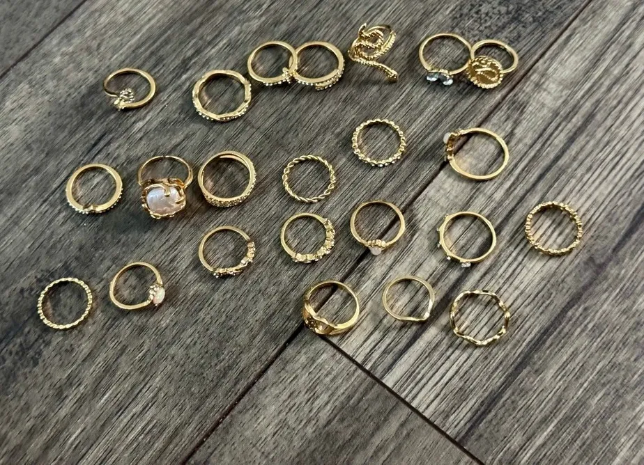 Authentic The Alchemist's Hoard: A Collection of 23 Gilded Talismans