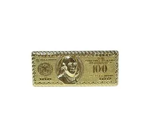 Authentic The Dual Essence 14K Gold-Plated Double Finger Ring