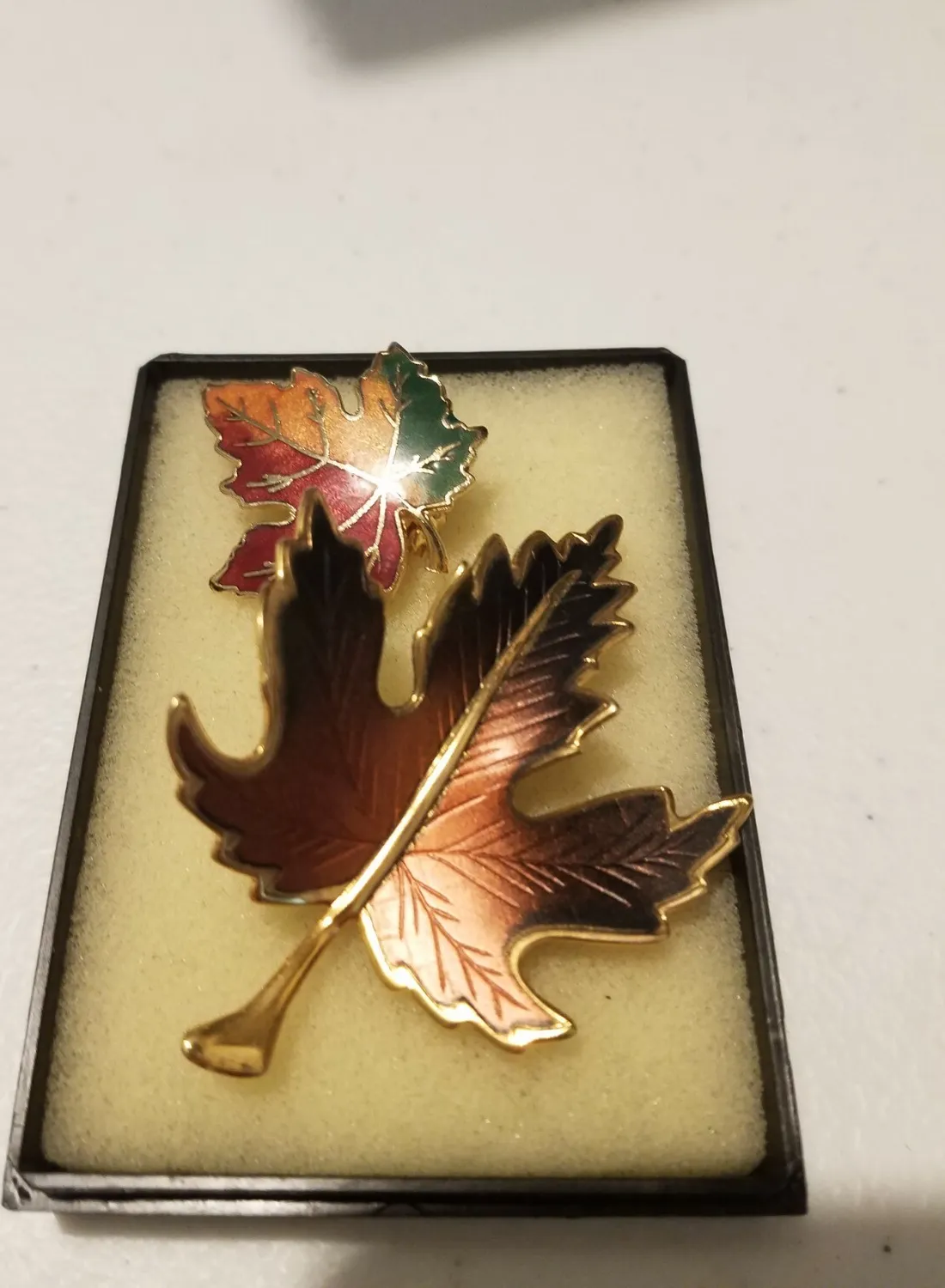 Authentic Golden Foliage Talismans: A Duo of Autumnal Spirit