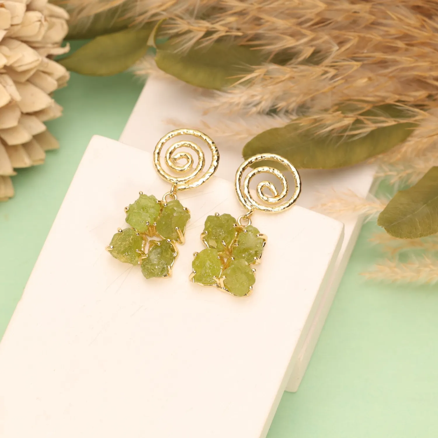 Authentic Peridot's Radiant Protection - Woven with Golden Light