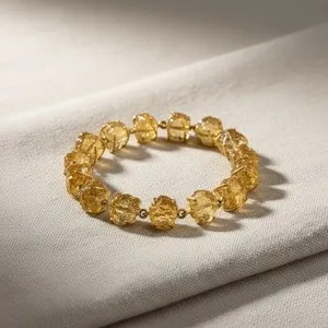 Authentic Citrine Guardian of Abundance: Golden Prosperity and Joy