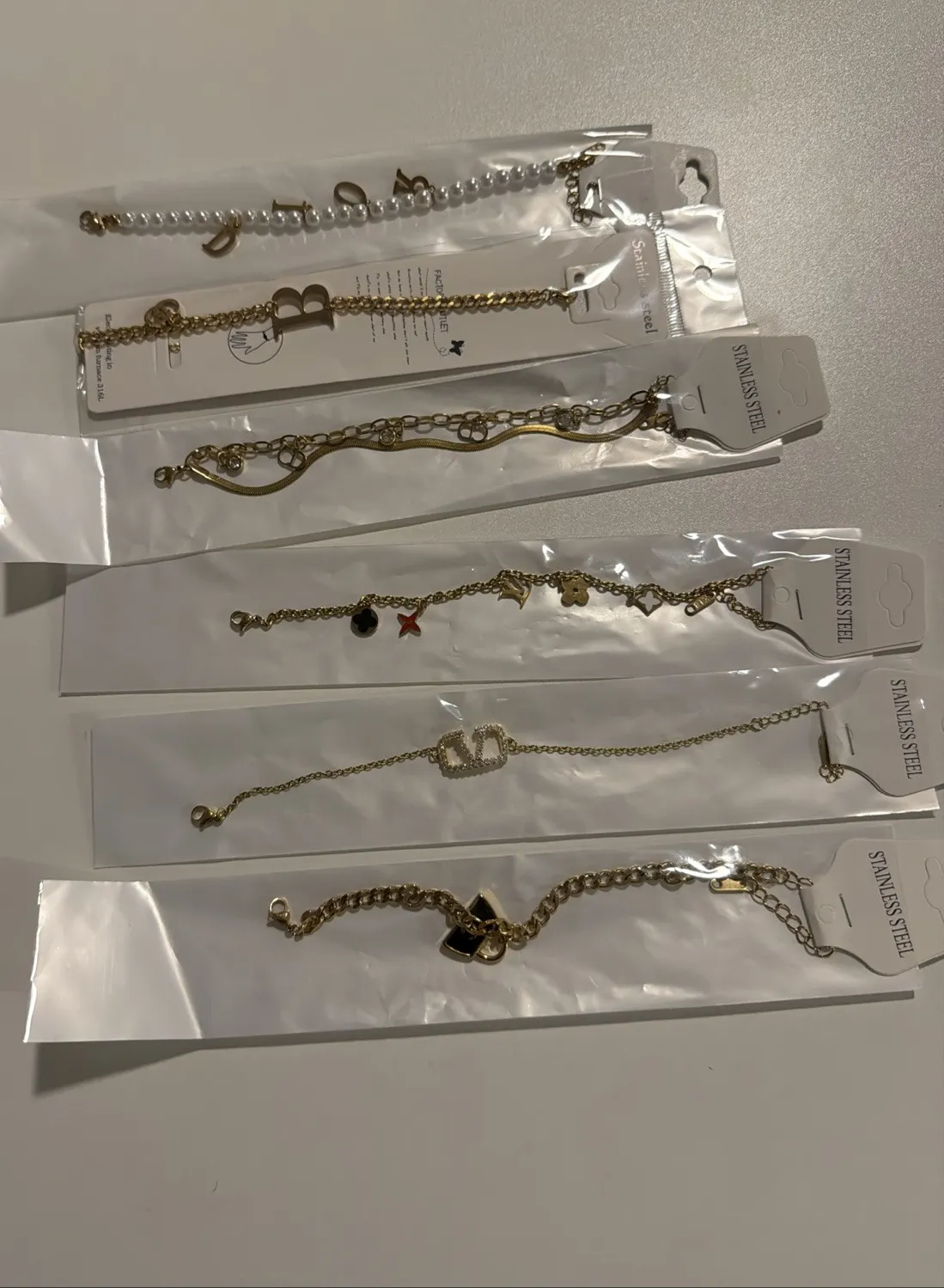 Authentic Weave Your Destiny: 6pcs Boho Chic Gold Plated Jewelry Set