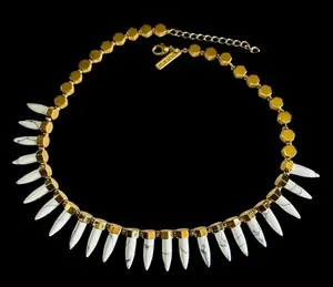 Authentic The White Buffalo Sacred Spikes Gold-Plated Talisman