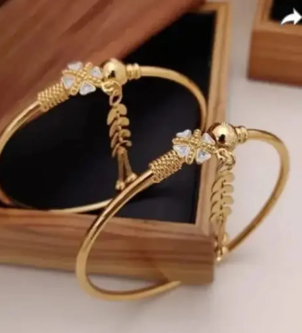 Authentic Radiant Solar Circlet - Sacred Gold-Plated Bangle of Vitality and Grace