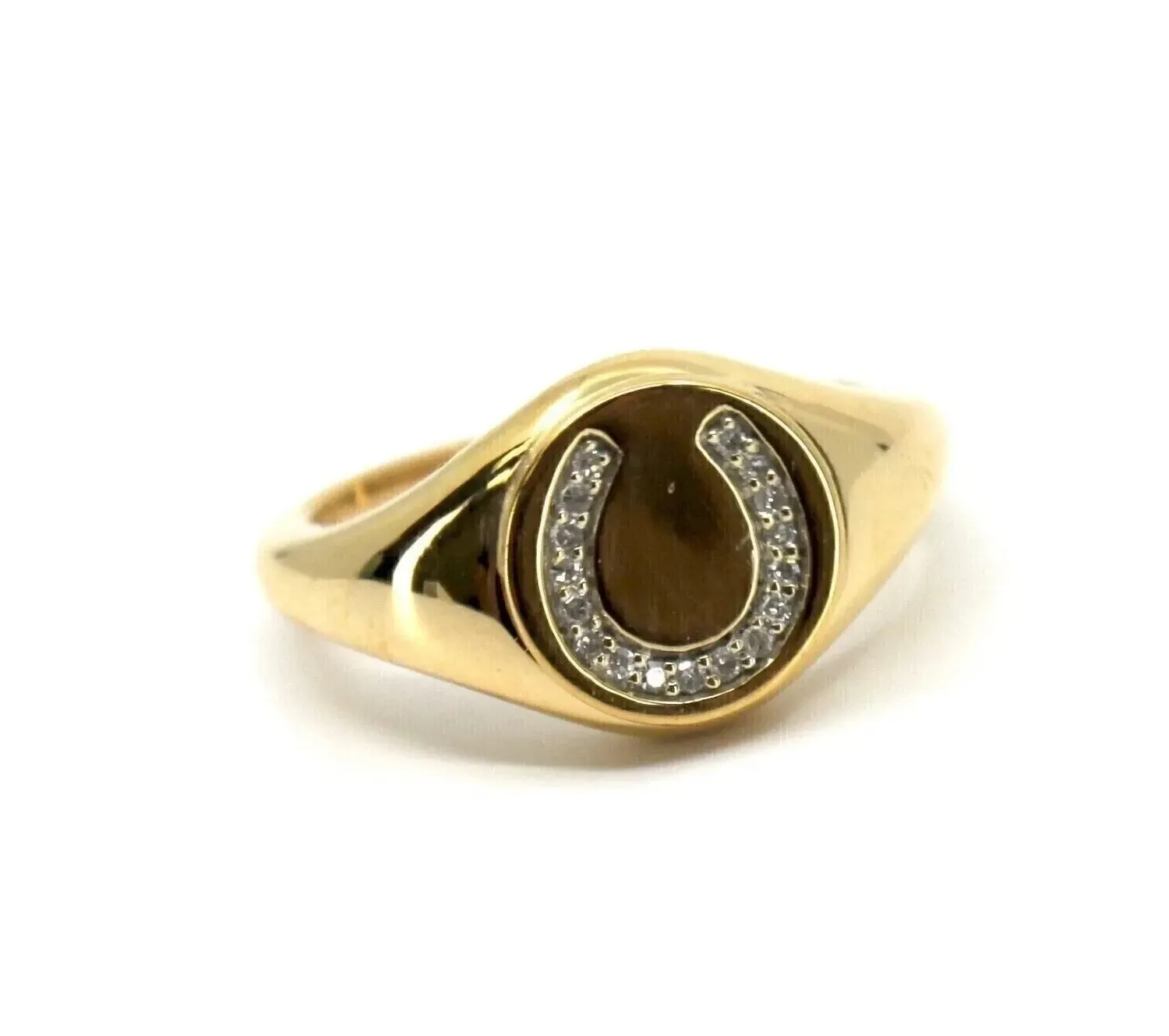 Authentic The Golden Equinox Horseshoe Ring