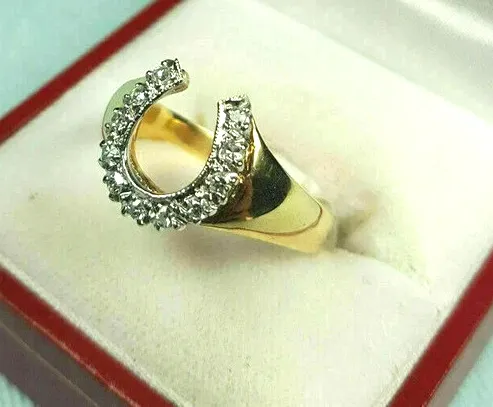 Authentic The Gilded Horseshoe: A Talisman of Celestial Fortune