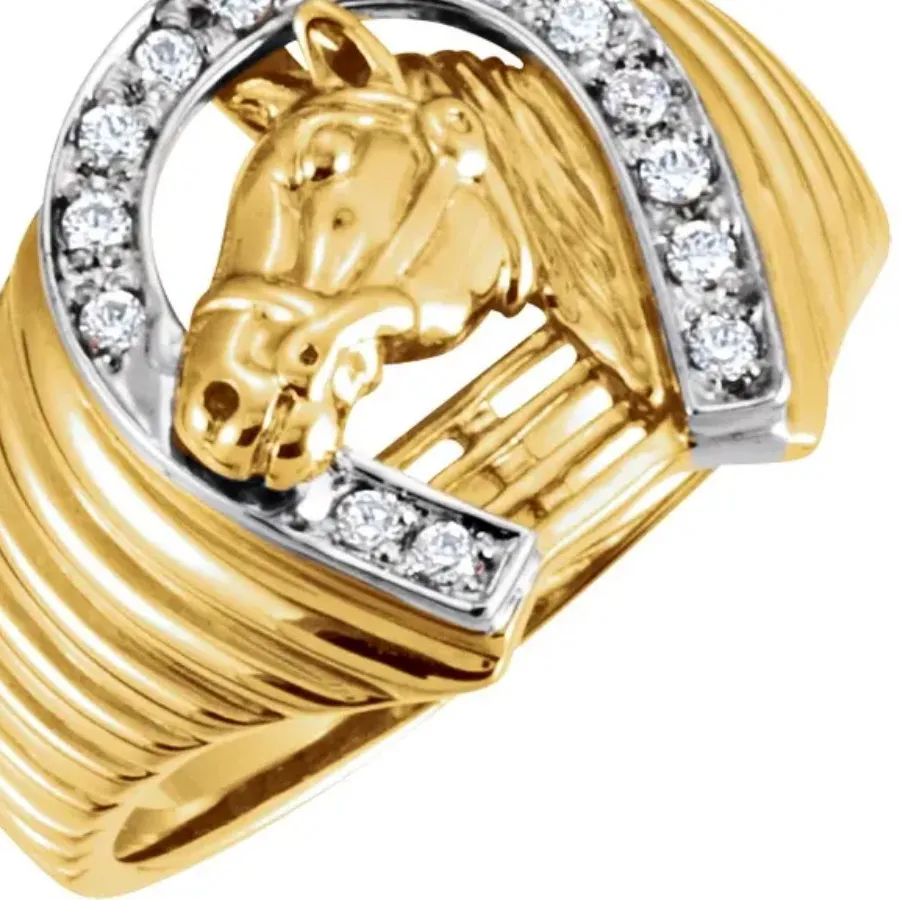 Authentic The Gilded Horseshoe Talisman of Sovereign Fortune