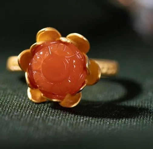 Authentic The Crimson Lotus Root Talisman of Infinite Unfolding