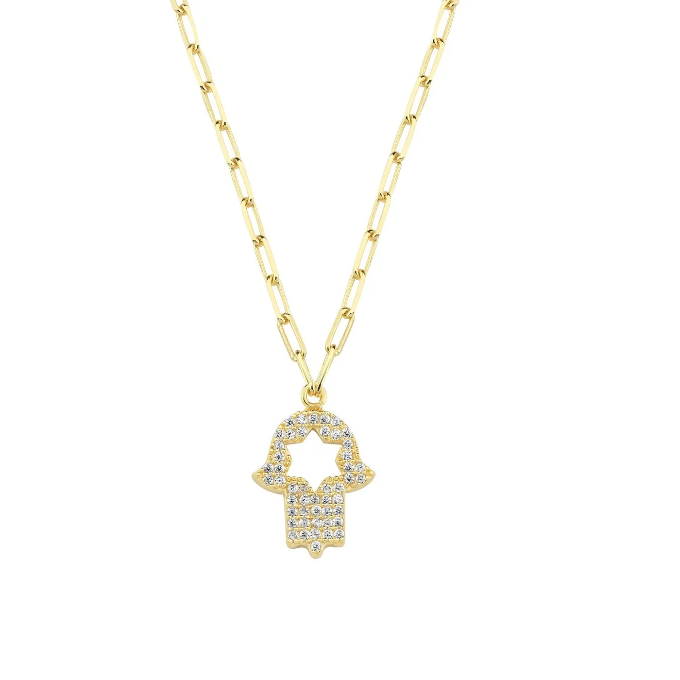 Authentic The Radiant Hamsa: A Shield of Golden Grace
