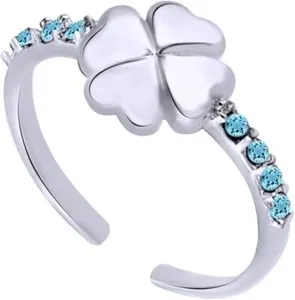 Authentic The Enchanted Shamrock Toe Ring - A Symbol of Luck and Protection