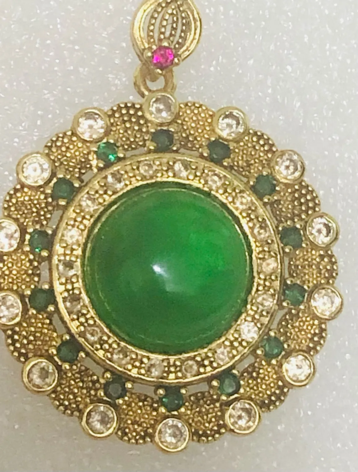 Authentic Golden Veil of Jade: Pendant of Harmony