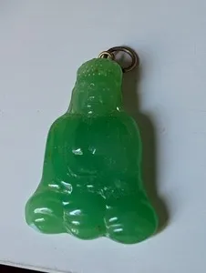 Authentic Enlightenment's Gentle Guardian: Buddha's Jade Blessing