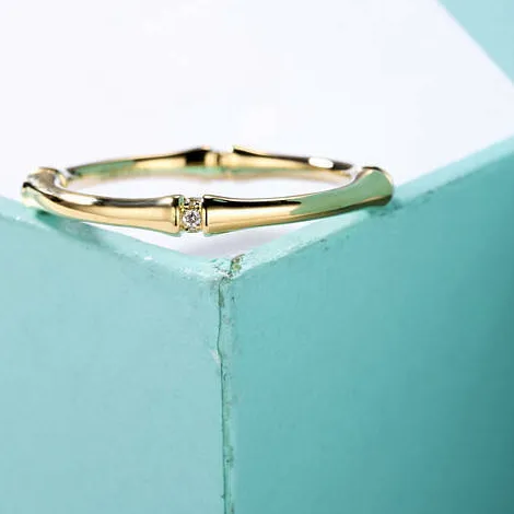 Authentic The Verdant Resilience Bamboo Eternity Band
