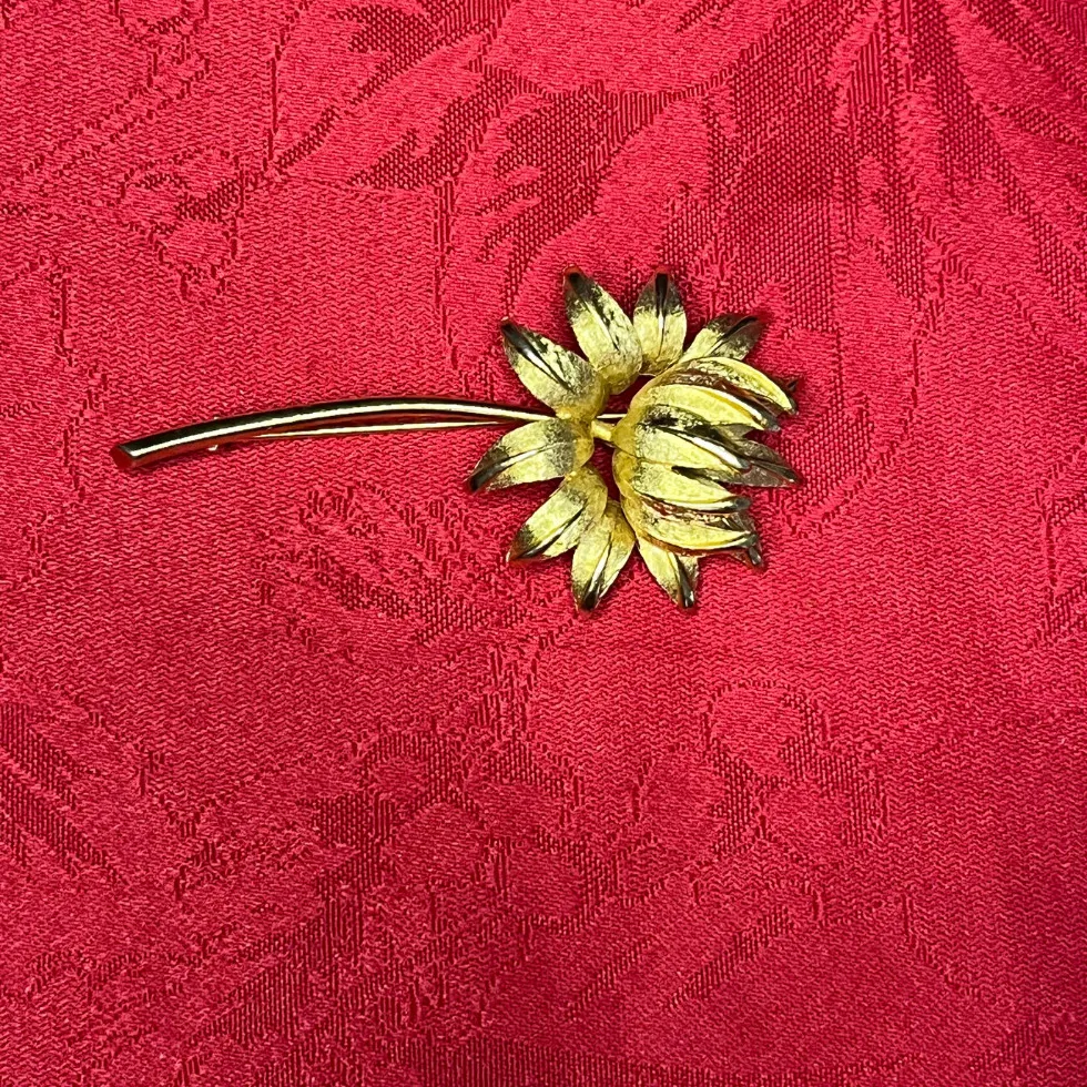 Authentic The Golden Lotus of PIM Piscitelli: A Relic of Unfolding Grace