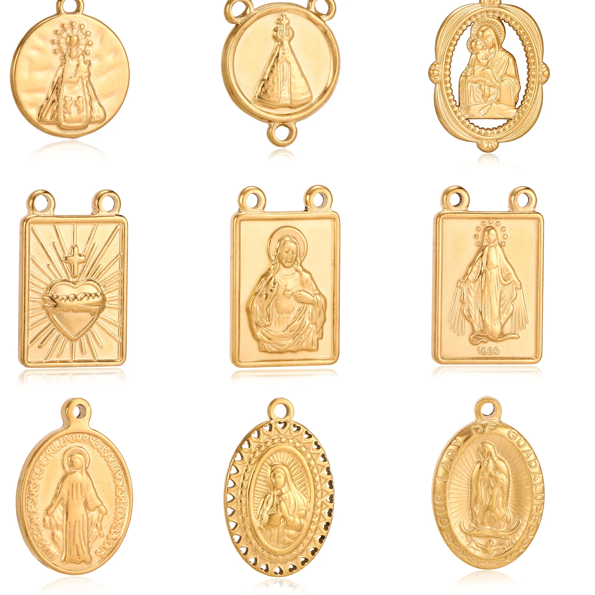 Authentic Sacred Radiance: The Blessed Virgen de Guadalupe Devotional Talismans