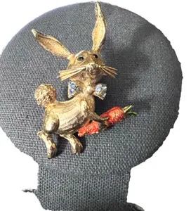 Authentic The Golden Hare of Renewal and Abundance Brooch