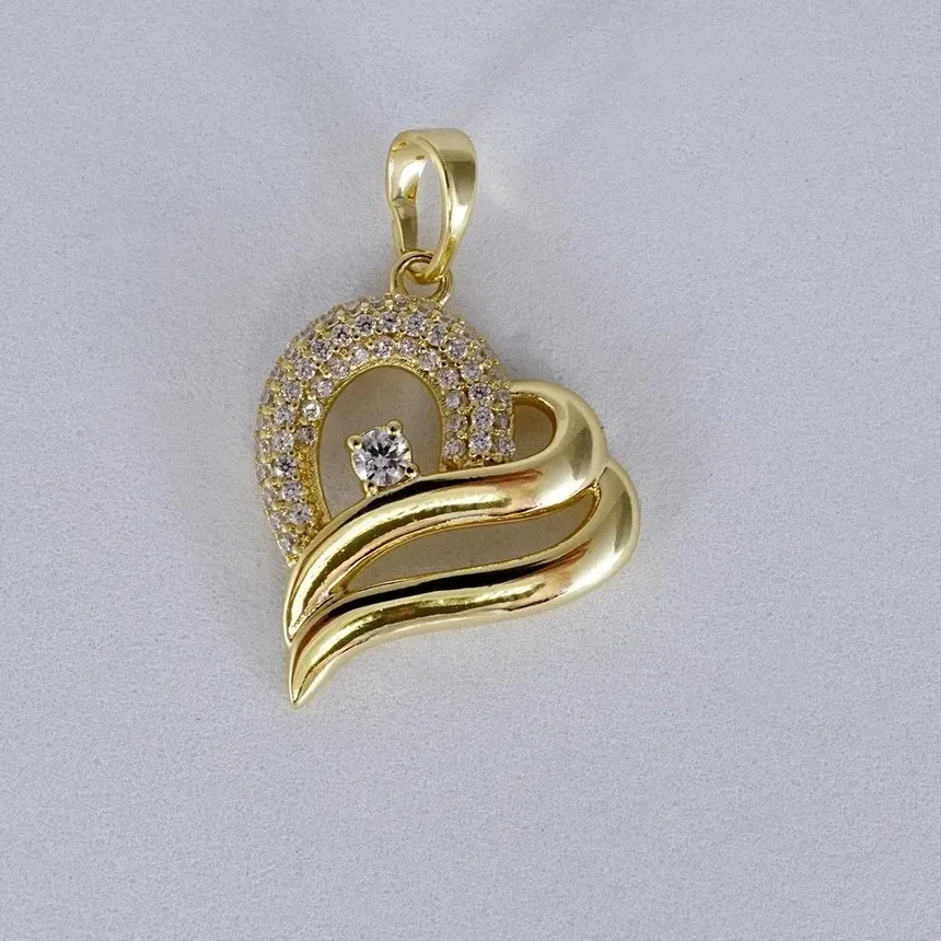 Authentic The Radiant Heart: A Celestial Moissanite Talisman