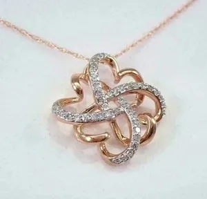 Authentic Radiant Heart of Eternal Devotion Gold Amulet