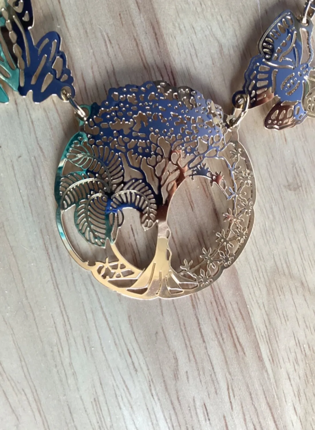 Authentic The Wild Byrde Sacred Arboretum: A Gold-Plated Tree of Life Talismanic Set