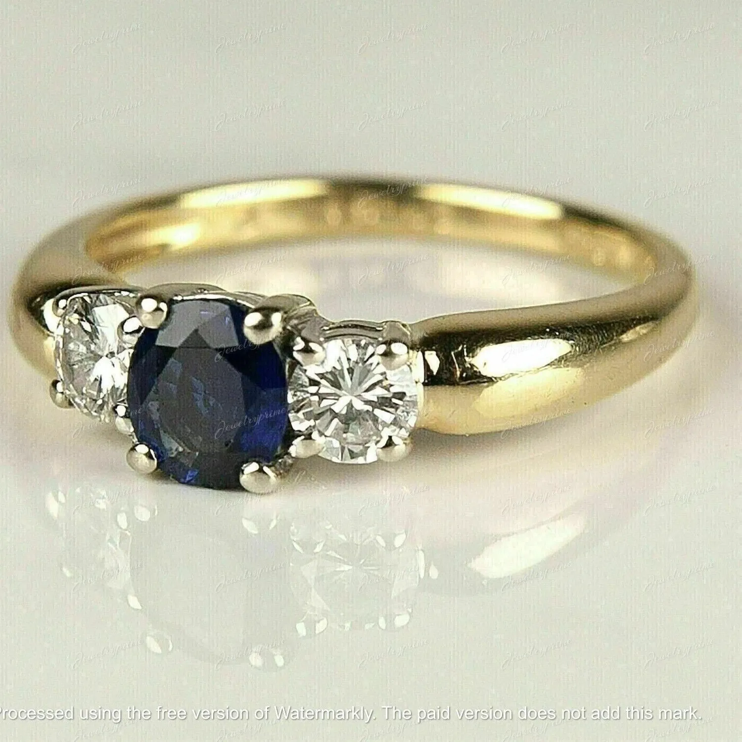 Authentic Blue Sapphire Shield of Serenity