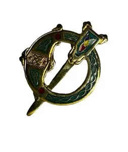 Authentic Embodying the Power of Tara's Wisdom: A Mystical Irish Brooch