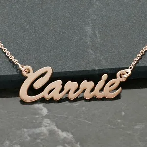 Authentic Rose Gold Plated 'Name of the Soul' Necklace: Unveiling the Mystical Identity