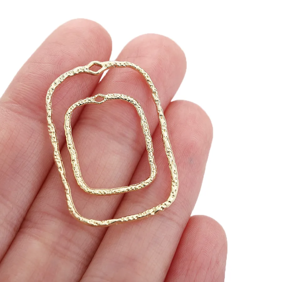 Authentic Radiant Golden Thresholds Resin and Metal Talisman Frames