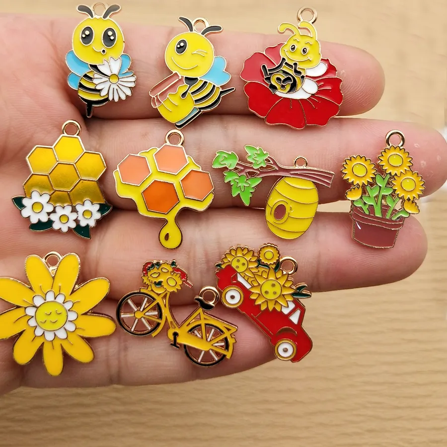 Authentic Golden Nectar and Sacred Hive Charms
