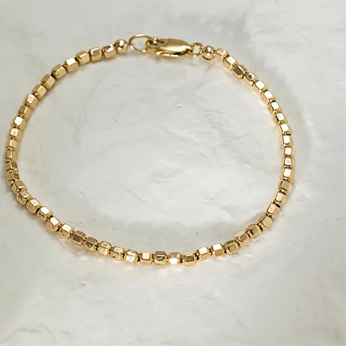 Authentic The Gilded Sun A 14K Gold Filled Bead Talisman For Radiance And Protection