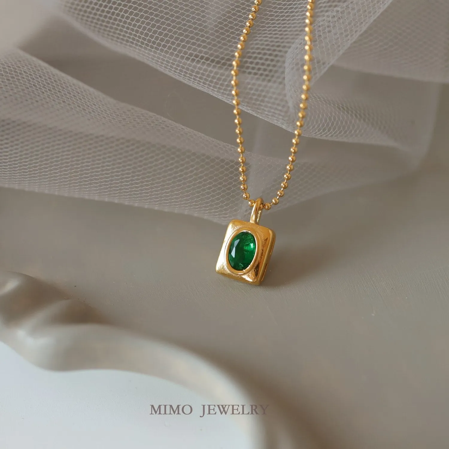 Authentic The Verdant Portal: Emerald-Hued Geometric Talisman