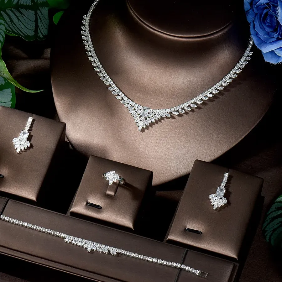 Authentic Celestial Radiance Ensemble - Zirconia Aura Amplification Set