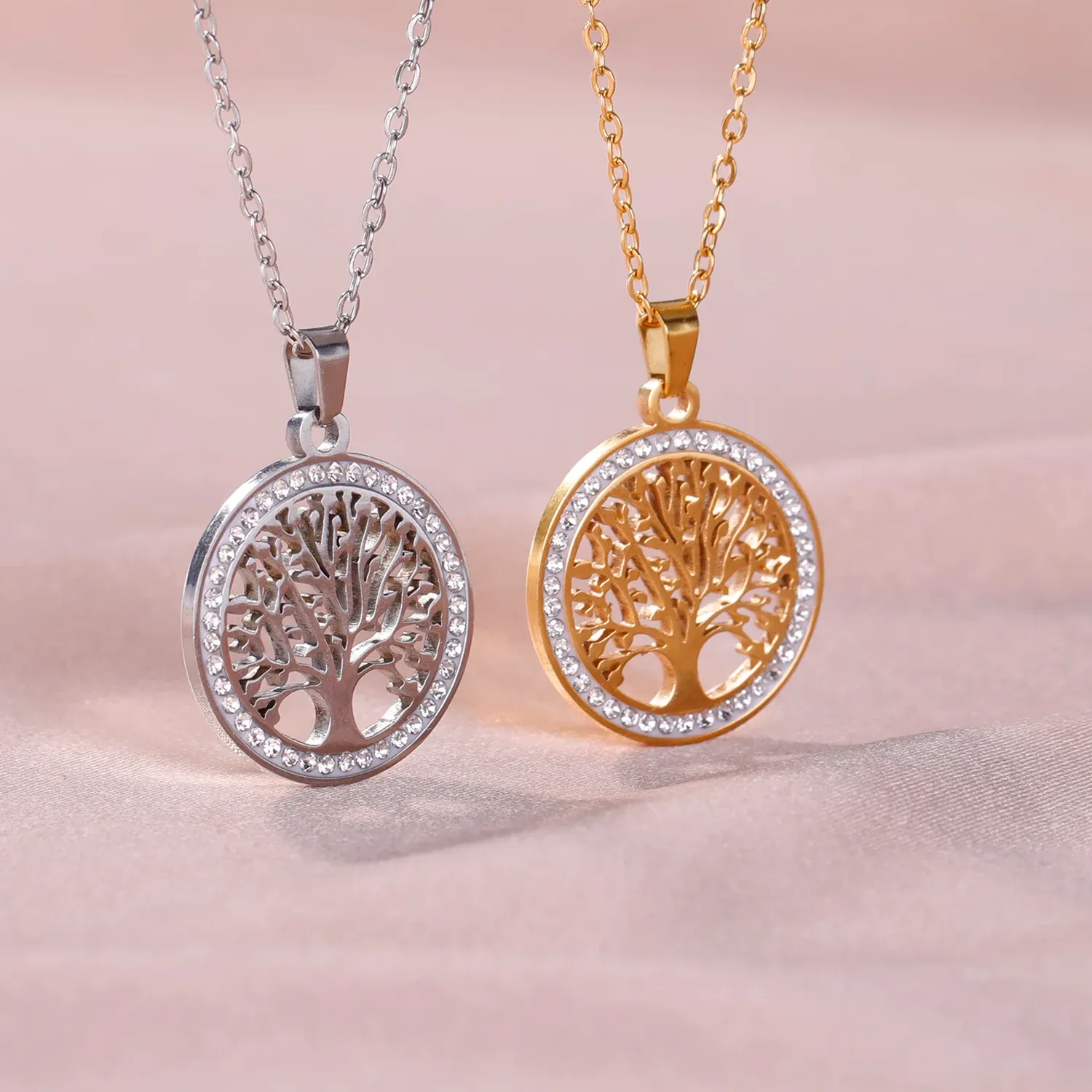 Authentic Embracing the Eternal Tree of Life: A Golden Guardian of Harmony