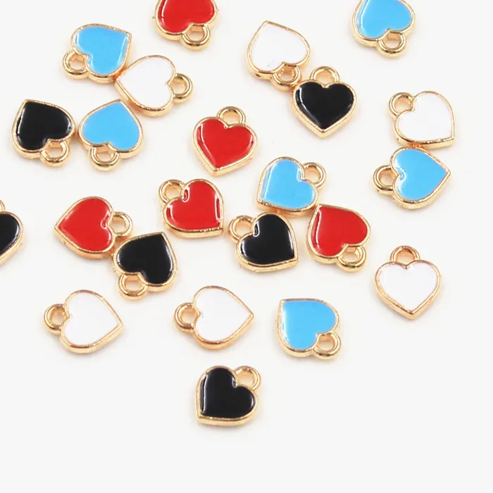 Authentic 50pcs Charms Colorful Lovely Star KC Gold Color Pendants DIY Crafts Making Findings Handmade Jewelry