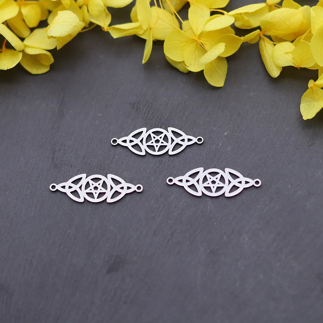Authentic Celestial Pentagram Knot Charms: Harness the Sacred Spiral