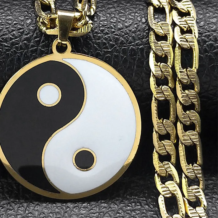 Authentic The Celestial Equilibrium: Gold-Plated Yin Yang Tai Chi Talisman
