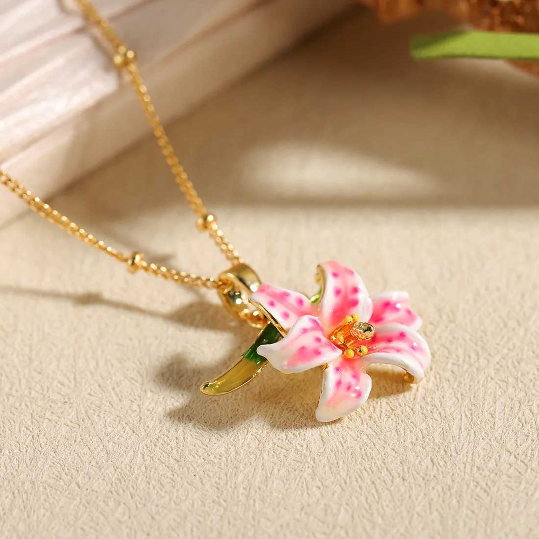 Authentic The Ethereal Lily: A Golden Bloom of Inner Radiance