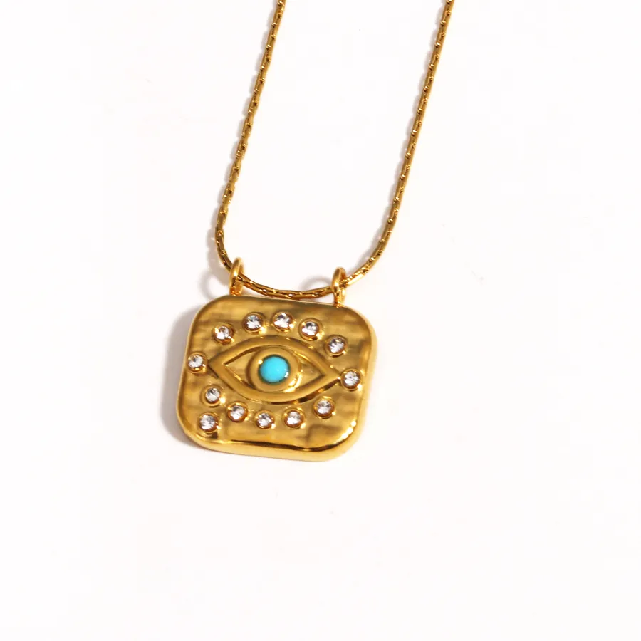 Authentic The Gilded Sentinel: Celestial Eye Protection Amulet