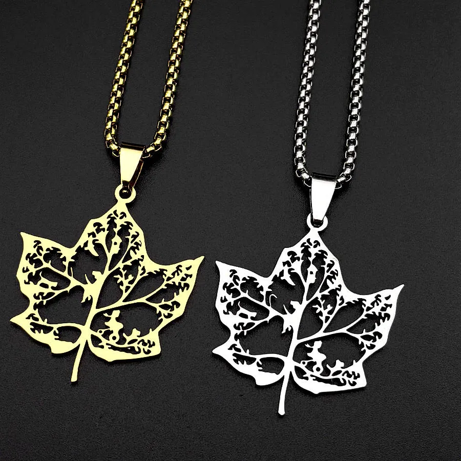 Authentic Golden Hollow Leaf Tree‑of‑Life Amulet – Sacred Love Pendant
