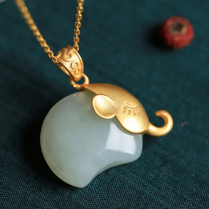 Authentic Elephant's Wisdom Amulet: Ancient Protection for the Modern Soul