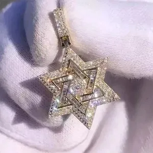 Authentic Celestial Radiance Star of David Moissanite Talisman