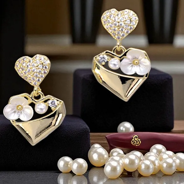 Authentic Golden Petal Heart Amulets of Radiance